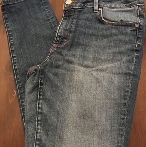 Loft Curvy, Petite Skinny Jeans